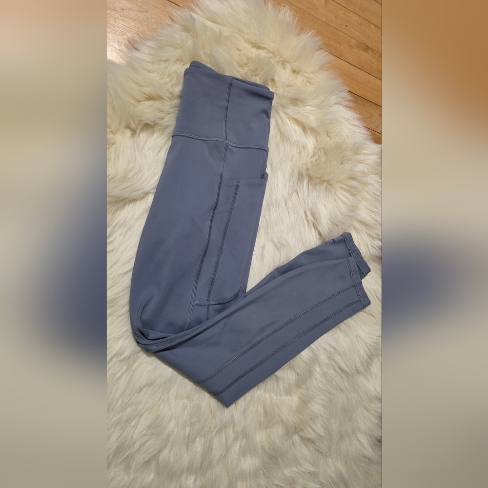 ATHLETA High Rise Pocket Leggings Gray Size XS